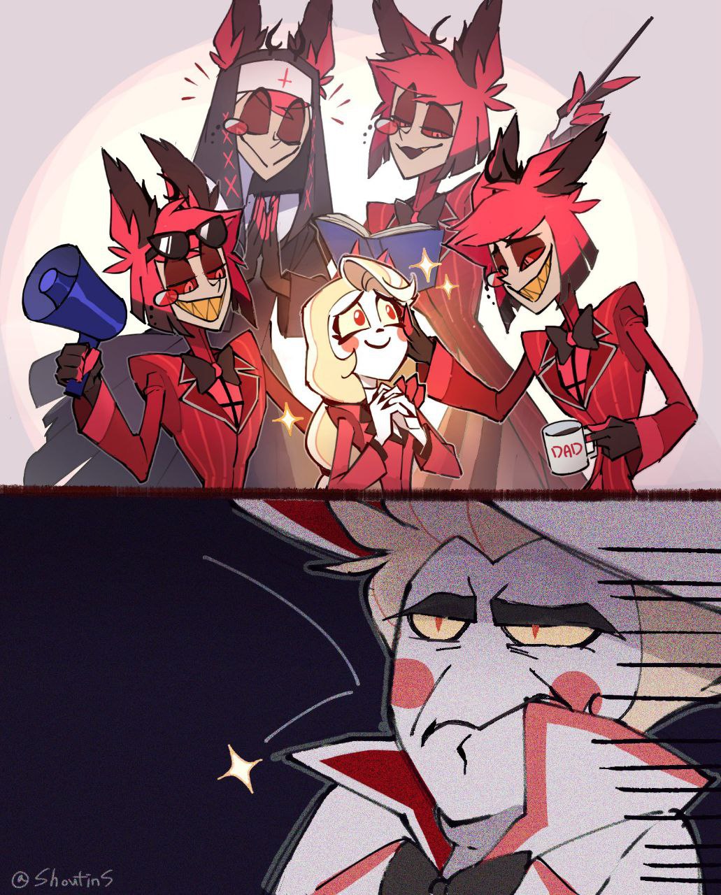 Публикация #10280 — Hazbin Hotel 🗝 Отель Хазбин (@hazbinhotelclub)