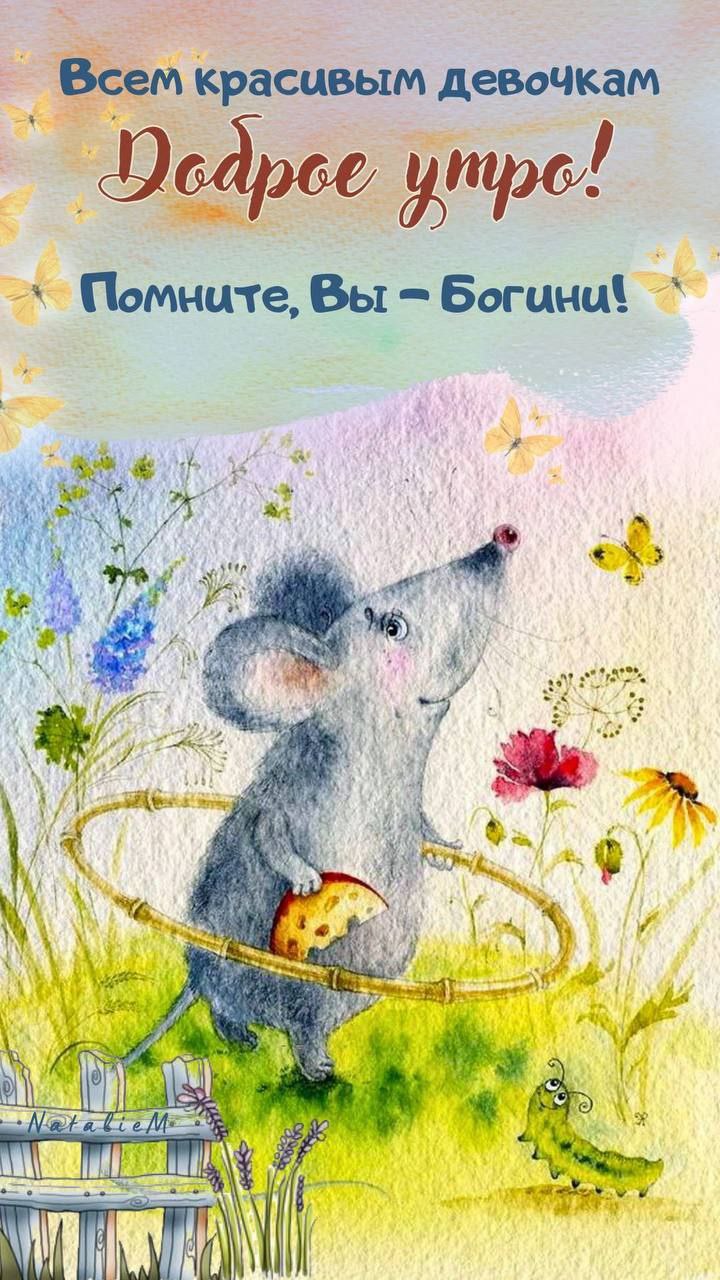 Мышонок доброе утро