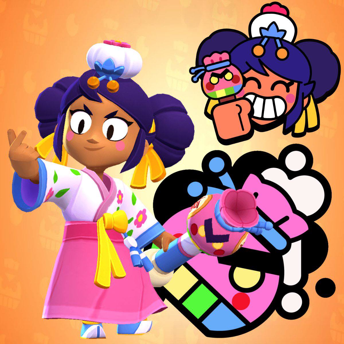 Brawl Time - подписаться. ✔ Это третий добавленный скин Мэнди. 🗓 Сегодня с...